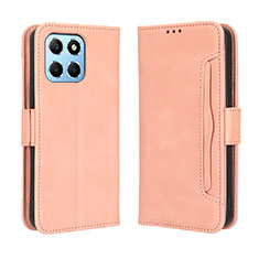 Funda de Cuero Cartera con Soporte Carcasa BY3 para Huawei Honor 70 Lite 5G Rosa