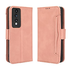 Funda de Cuero Cartera con Soporte Carcasa BY3 para Huawei Honor 80 GT 5G Rosa