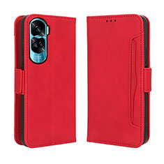 Funda de Cuero Cartera con Soporte Carcasa BY3 para Huawei Honor 90 Lite 5G Rojo