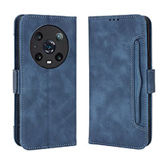 Funda de Cuero Cartera con Soporte Carcasa BY3 para Huawei Honor Magic4 Pro 5G Azul