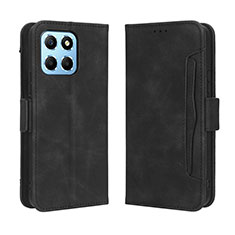 Funda de Cuero Cartera con Soporte Carcasa BY3 para Huawei Honor X6 5G Negro