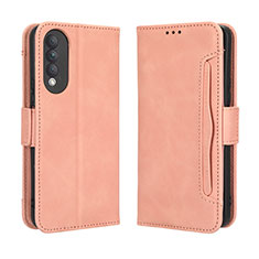 Funda de Cuero Cartera con Soporte Carcasa BY3 para Huawei Nova 10z Rosa