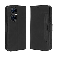 Funda de Cuero Cartera con Soporte Carcasa BY3 para Huawei Nova 11i Negro