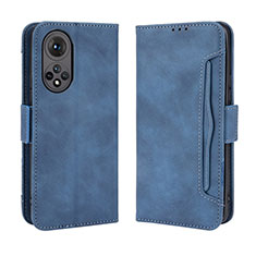 Funda de Cuero Cartera con Soporte Carcasa BY3 para Huawei Nova 9 Azul