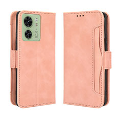 Funda de Cuero Cartera con Soporte Carcasa BY3 para Motorola Moto Edge (2023) 5G Rosa