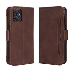 Funda de Cuero Cartera con Soporte Carcasa BY3 para Motorola Moto G Power 5G (2023) Marron