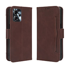 Funda de Cuero Cartera con Soporte Carcasa BY3 para Motorola Moto G23 Marron