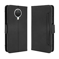 Funda de Cuero Cartera con Soporte Carcasa BY3 para Nokia 6.3 Negro