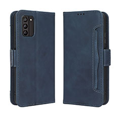 Funda de Cuero Cartera con Soporte Carcasa BY3 para Nokia G100 Azul