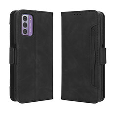 Funda de Cuero Cartera con Soporte Carcasa BY3 para Nokia G42 5G Negro