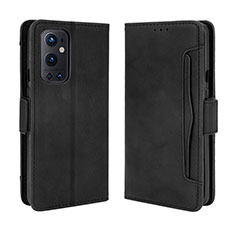 Funda de Cuero Cartera con Soporte Carcasa BY3 para OnePlus 9 Pro 5G Negro