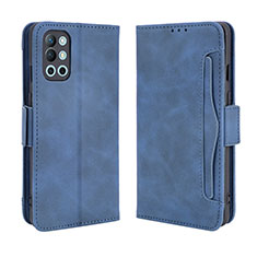 Funda de Cuero Cartera con Soporte Carcasa BY3 para OnePlus 9R 5G Azul