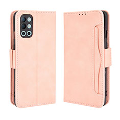 Funda de Cuero Cartera con Soporte Carcasa BY3 para OnePlus 9R 5G Rosa