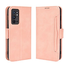 Funda de Cuero Cartera con Soporte Carcasa BY3 para OnePlus 9RT 5G Rosa