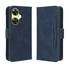 Funda de Cuero Cartera con Soporte Carcasa BY3 para OnePlus Nord CE 3 5G Azul