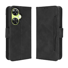 Funda de Cuero Cartera con Soporte Carcasa BY3 para OnePlus Nord CE 3 Lite 5G Negro