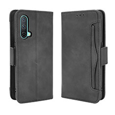 Funda de Cuero Cartera con Soporte Carcasa BY3 para OnePlus Nord CE 5G Negro