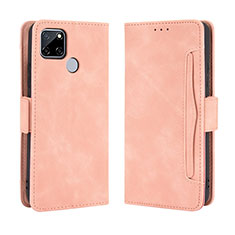 Funda de Cuero Cartera con Soporte Carcasa BY3 para Realme 7i RMX2193 Rosa