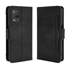 Funda de Cuero Cartera con Soporte Carcasa BY3 para Realme 8 5G Negro