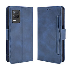 Funda de Cuero Cartera con Soporte Carcasa BY3 para Realme 8s 5G Azul