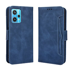 Funda de Cuero Cartera con Soporte Carcasa BY3 para Realme 9 5G Azul