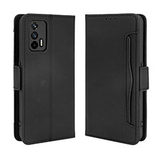 Funda de Cuero Cartera con Soporte Carcasa BY3 para Realme GT 5G Negro