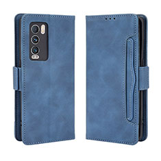 Funda de Cuero Cartera con Soporte Carcasa BY3 para Realme GT Master Explorer 5G Azul