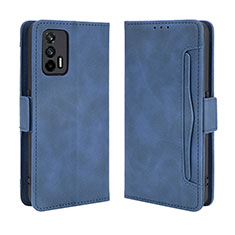 Funda de Cuero Cartera con Soporte Carcasa BY3 para Realme GT Neo 5G Azul