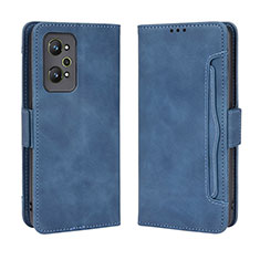 Funda de Cuero Cartera con Soporte Carcasa BY3 para Realme GT2 5G Azul