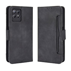 Funda de Cuero Cartera con Soporte Carcasa BY3 para Realme Narzo 50 4G Negro