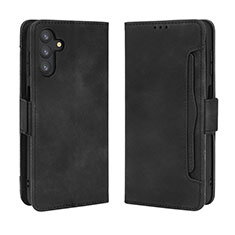 Funda de Cuero Cartera con Soporte Carcasa BY3 para Samsung Galaxy A04s Negro