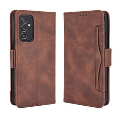 Funda de Cuero Cartera con Soporte Carcasa BY3 para Samsung Galaxy A05s Marron