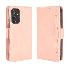 Funda de Cuero Cartera con Soporte Carcasa BY3 para Samsung Galaxy A15 LTE Rosa