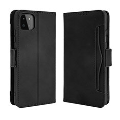 Funda de Cuero Cartera con Soporte Carcasa BY3 para Samsung Galaxy A22s 5G Negro