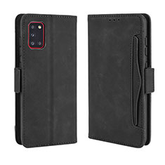 Funda de Cuero Cartera con Soporte Carcasa BY3 para Samsung Galaxy A31 Negro