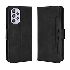 Funda de Cuero Cartera con Soporte Carcasa BY3 para Samsung Galaxy A53 5G Negro