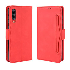 Funda de Cuero Cartera con Soporte Carcasa BY3 para Samsung Galaxy A70S Rojo