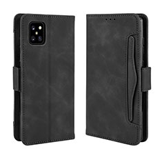 Funda de Cuero Cartera con Soporte Carcasa BY3 para Samsung Galaxy M60s Negro