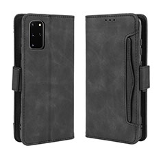 Funda de Cuero Cartera con Soporte Carcasa BY3 para Samsung Galaxy S20 Plus 5G Negro