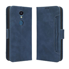 Funda de Cuero Cartera con Soporte Carcasa BY3 para Sharp Rouvo V Azul