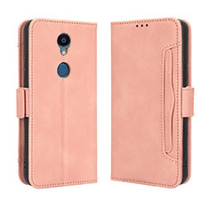 Funda de Cuero Cartera con Soporte Carcasa BY3 para Sharp Rouvo V Rosa