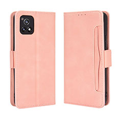 Funda de Cuero Cartera con Soporte Carcasa BY3 para Vivo iQOO U3x 5G Rosa