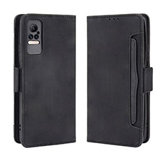 Funda de Cuero Cartera con Soporte Carcasa BY3 para Xiaomi Civi 1S 5G Negro