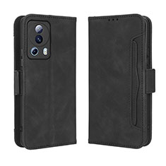 Funda de Cuero Cartera con Soporte Carcasa BY3 para Xiaomi Civi 2 5G Negro