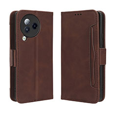 Funda de Cuero Cartera con Soporte Carcasa BY3 para Xiaomi Civi 3 5G Marron