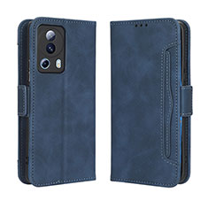 Funda de Cuero Cartera con Soporte Carcasa BY3 para Xiaomi Mi 12 Lite NE 5G Azul