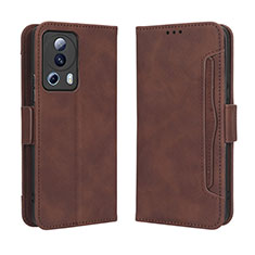 Funda de Cuero Cartera con Soporte Carcasa BY3 para Xiaomi Mi 13 Lite 5G Marron