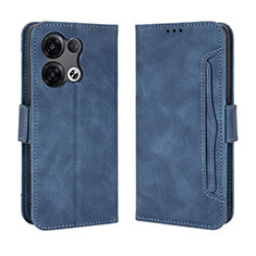 Funda de Cuero Cartera con Soporte Carcasa BY3 para Xiaomi Redmi Note 13 Pro 5G Azul