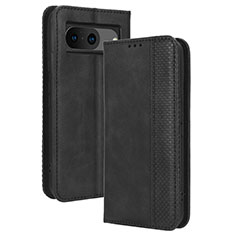 Funda de Cuero Cartera con Soporte Carcasa BY4 para Google Pixel 8 5G Negro