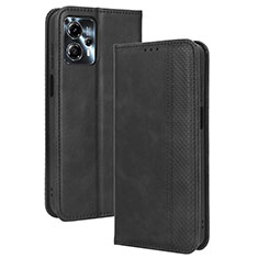 Funda de Cuero Cartera con Soporte Carcasa BY4 para Motorola Moto G13 Negro